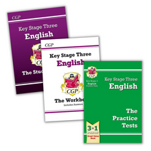 Load image into Gallery viewer, Year 9 English Practice Question & Work Book For Ages 13 -14 KS3