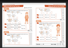 Load image into Gallery viewer, Year 6 SATs Maths & English Practice Workbook Bundle For Ages 10-11 KS2