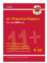 Load image into Gallery viewer, 11+ CEM 7 Practice Workbook Bundle for Year 5 Ages 9-10 KS2