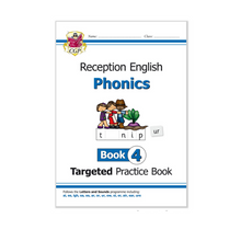 Load image into Gallery viewer, Reception English Practice 5 Work Book Bundle: Phonics Books 1-5