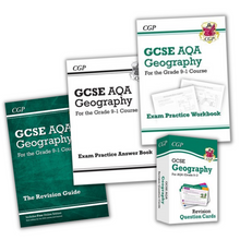 Load image into Gallery viewer, AQA GCSE 9-1 Geography Revision & Test Practise Bundle for KS4