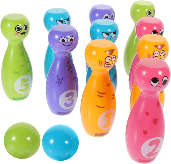 Kids Bowling Set – Educational Number Game Toy for Toddlers, Indoor Outdoor Fun (Age 2-5)