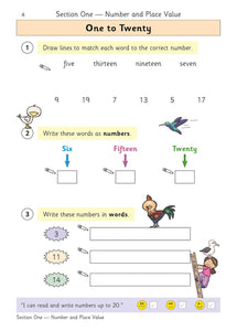 Year 1 Maths & English Targeted Practice Workbook for age 5 to 6 KS1