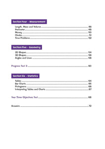 Year 3 Maths & English Targeted Practice Workbook for age 7 to 8 KS2