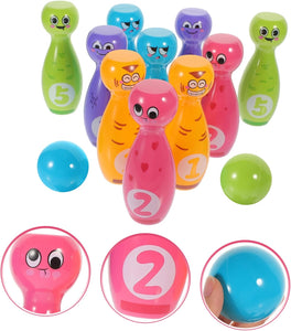 Kids Bowling Set – Educational Number Game Toy for Toddlers, Indoor Outdoor Fun (Age 2-5)