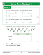 Load image into Gallery viewer, Year 3 Maths and English Home Learning Workbook Bundle for 7 to 8 year olds KS2