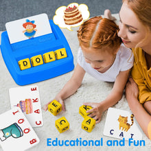 Load image into Gallery viewer, Montessori Alphabet Matching Letter Game for 3–5 Year Olds – Early Literacy Toy for Spelling, Reading &amp; Cognitive Play