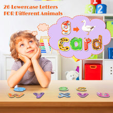 Load image into Gallery viewer, Fridge Magnets for Kids – Large Magnetic Letters, Numbers, Animals &amp; Vehicles | Educational Toddler Learning Toys