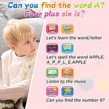 Load image into Gallery viewer, Educational Learning Tablet Toy for 1–5 Year Olds – Interactive Music &amp; Alphabet Gift for Boys &amp; Girls