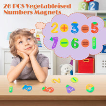 Load image into Gallery viewer, Fridge Magnets for Kids – Large Magnetic Letters, Numbers, Animals &amp; Vehicles | Educational Toddler Learning Toys