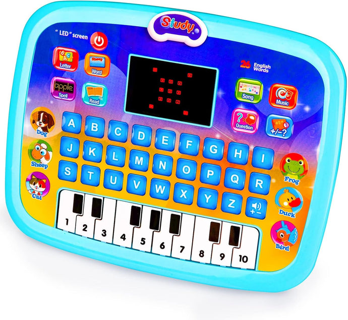 Educational Learning Tablet Toy for 1–5 Year Olds – Interactive Music & Alphabet Gift for Boys & Girls