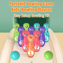 Load image into Gallery viewer, Kids Bowling Set – Educational Number Game Toy for Toddlers, Indoor Outdoor Fun (Age 2-5)