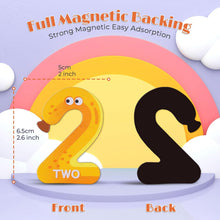 Load image into Gallery viewer, Fridge Magnets for Kids – Large Magnetic Letters, Numbers, Animals &amp; Vehicles | Educational Toddler Learning Toys