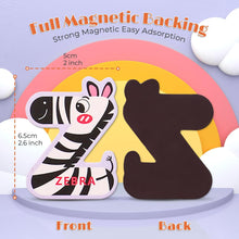 Load image into Gallery viewer, Fridge Magnets for Kids – Large Magnetic Letters, Numbers, Animals &amp; Vehicles | Educational Toddler Learning Toys