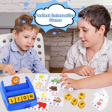 Load image into Gallery viewer, Montessori Alphabet Matching Letter Game for 3–5 Year Olds – Early Literacy Toy for Spelling, Reading &amp; Cognitive Play