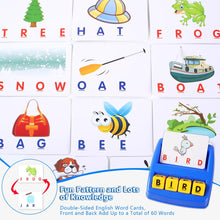 Load image into Gallery viewer, Montessori Alphabet Matching Letter Game for 3–5 Year Olds – Early Literacy Toy for Spelling, Reading &amp; Cognitive Play