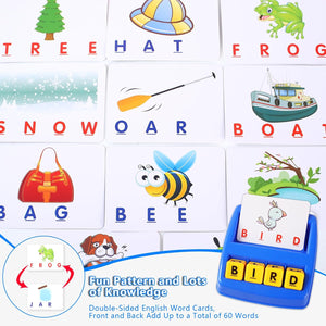 Montessori Alphabet Matching Letter Game for 3–5 Year Olds – Early Literacy Toy for Spelling, Reading & Cognitive Play