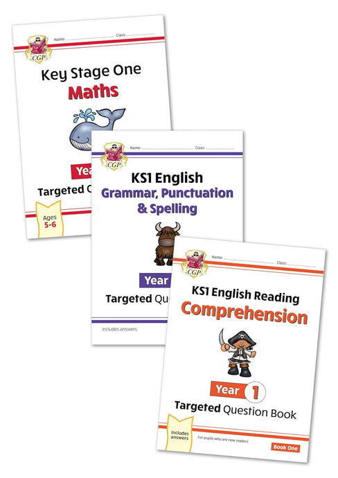 Year 1 Maths & English Targeted Practice Workbook for age 5 to 6 KS1