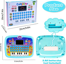 Load image into Gallery viewer, Educational Learning Tablet Toy for 1–5 Year Olds – Interactive Music &amp; Alphabet Gift for Boys &amp; Girls