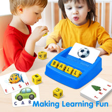 Load image into Gallery viewer, Montessori Alphabet Matching Letter Game for 3–5 Year Olds – Early Literacy Toy for Spelling, Reading &amp; Cognitive Play