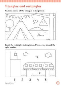 Reception Maths 4 Book Bundle for ages 4 to 5 Early Years
