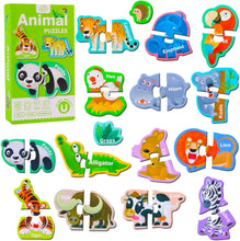 Load image into Gallery viewer, Fridge Magnets for Kids – Large Magnetic Letters, Numbers, Animals &amp; Vehicles | Educational Toddler Learning Toys