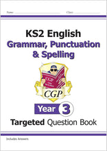 Load image into Gallery viewer, Year 3 Maths &amp; English Targeted Practice Workbook for age 7 to 8 KS2