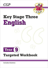 Load image into Gallery viewer, Year 9 English CGP workbook cover