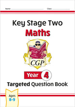 Load image into Gallery viewer, CGP Year 4 three book bundle - Maths cover