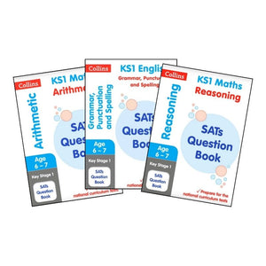 Year 2 Maths & English SATs Practice Question Book For Ages 6-7 KS1