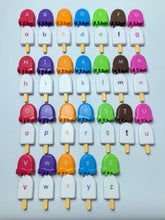 Load image into Gallery viewer, Puzzle Ice Cream Letter Pairing Toy – Educational Matching Set