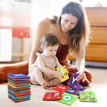 Load image into Gallery viewer, 26-Piece Soft Cloth Educational Toy Set – Animal &amp; Alphabet Cognition Learning Cards
