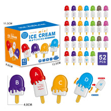 Load image into Gallery viewer, Puzzle Ice Cream Letter Pairing Toy – Educational Matching Set