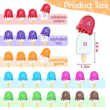 Load image into Gallery viewer, Puzzle Ice Cream Letter Pairing Toy – Educational Matching Set