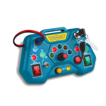Load image into Gallery viewer, Montessori Light Busy Board – Educational Sensory Toy