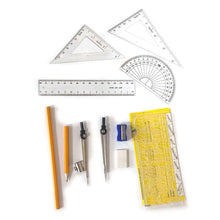 Load image into Gallery viewer, Geometry Maths Set Maths Equipment