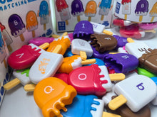 Load image into Gallery viewer, Puzzle Ice Cream Letter Pairing Toy – Educational Matching Set
