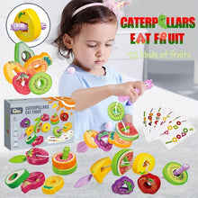 Load image into Gallery viewer, Early Education Caterpillar Feeding Game – Interactive Baby Learning Toy (2+)