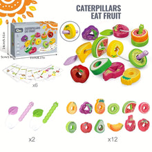 Load image into Gallery viewer, Early Education Caterpillar Feeding Game – Interactive Baby Learning Toy (2+)