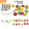 Early Education Caterpillar Feeding Game – Interactive Baby Learning Toy (2+)