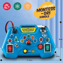 Load image into Gallery viewer, Montessori Light Busy Board – Educational Sensory Toy