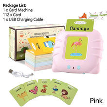 Load image into Gallery viewer, Montessori Talking Flashcards for Ages 2–6 | Audio Learning Toy for Toddlers &amp; Preschoolers