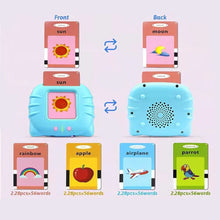 Load image into Gallery viewer, Montessori Talking Flashcards for Ages 2–6 | Audio Learning Toy for Toddlers &amp; Preschoolers