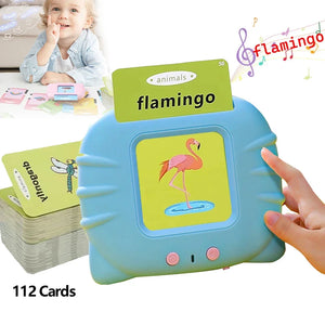 Montessori Talking Flashcards for Ages 2–6 | Audio Learning Toy for Toddlers & Preschoolers