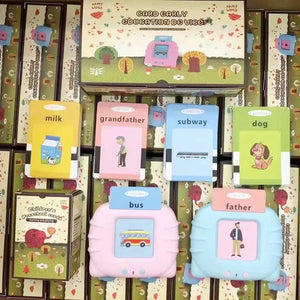 Montessori Talking Flashcards for Ages 2–6 | Audio Learning Toy for Toddlers & Preschoolers