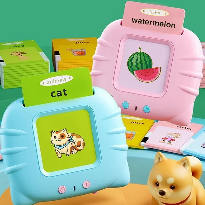 Montessori Talking Flashcards for Ages 2–6 | Audio Learning Toy for Toddlers & Preschoolers