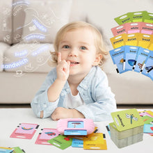 Load image into Gallery viewer, Montessori Talking Flashcards for Ages 2–6 | Audio Learning Toy for Toddlers &amp; Preschoolers