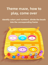 Load image into Gallery viewer, Montessori Magnetic Bead Board – Educational Color, Number Puzzle Toy for Kids