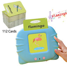 Load image into Gallery viewer, Montessori Talking Flashcards for Ages 2–6 | Audio Learning Toy for Toddlers &amp; Preschoolers