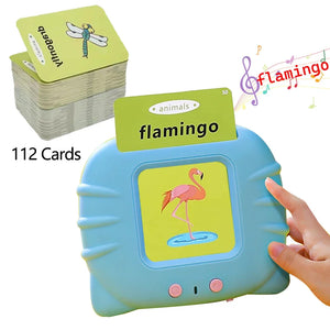 Montessori Talking Flashcards for Ages 2–6 | Audio Learning Toy for Toddlers & Preschoolers
